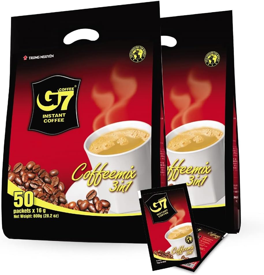 TrungNguyen 【Official】Vietnam G7 Coffee 3in1 Bag Genuine x50 Bags