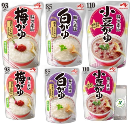2. Set of 3 types of 6 (plum gayu, white gayu and adzuki beans x 2 each