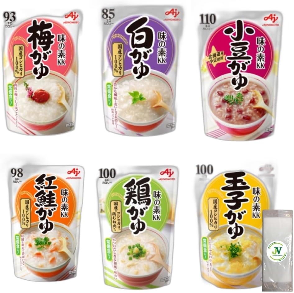 6 types and 6 servings