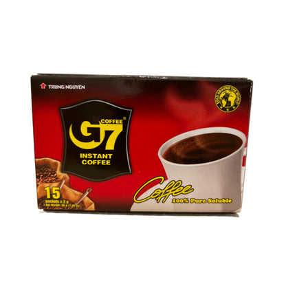 【JAVIET KAISHA】ベトナムの インスタントコーヒーG7 カフェオレ3in1 ボックス 正規品×20袋 16グラム (x 20袋) と G7コ ブラック コーヒー正規品 1箱15袋入り まとめ買い２種セット インスタントコーヒー チュングエン coffee G7コーヒー