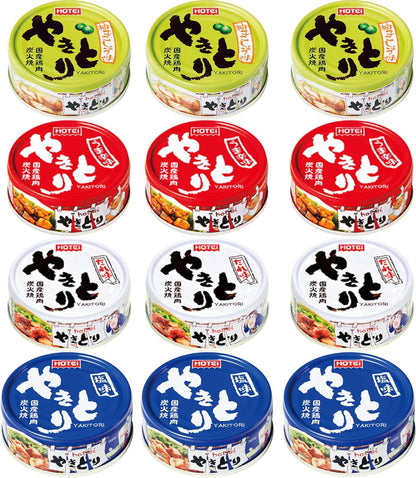 1.　4種ｘ各3缶　12缶セット