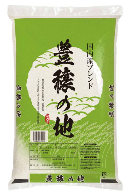 【JAVICO MARKET】国内産米 オリジナルブレンド米 5kg入り袋で家庭用にも業務用にも適切なおこめ (5kg (1袋）)